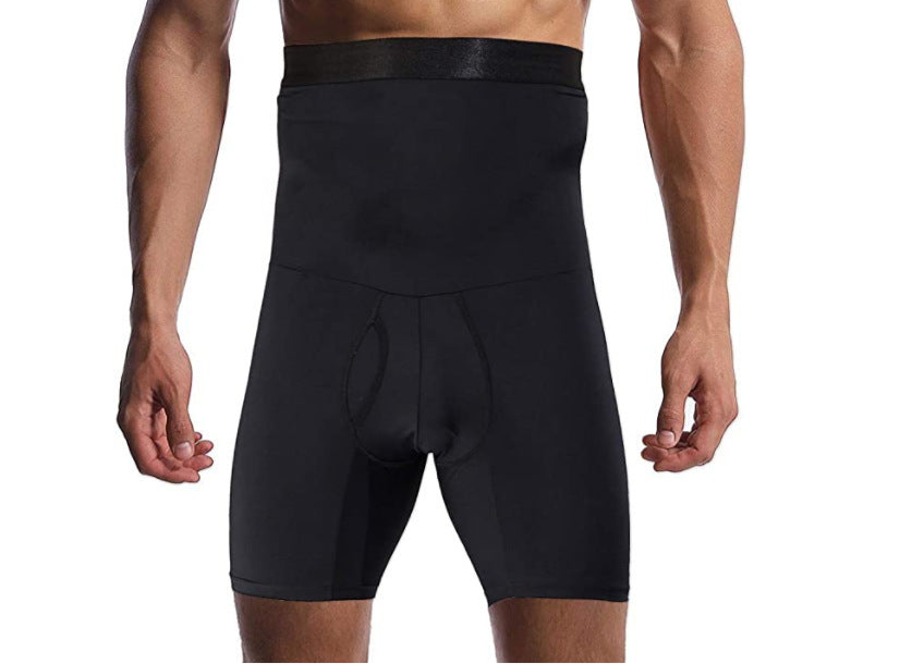 Herren High Waist Shapewear Shorts